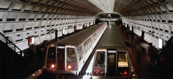 The Washington Subway tunnel