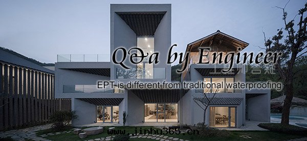 How is EPT different from traditional waterproofing?